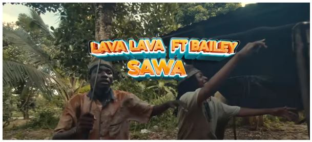 Lyric VIDEO | Lava Lava Ft Bailey RSA – Sawa