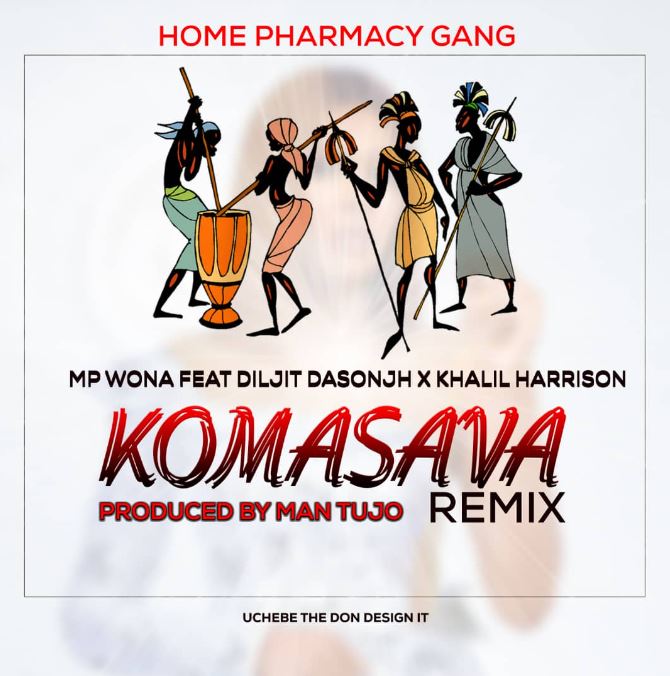 AUDIO | Mp wona Ft. Diljit dasonjh x Khalil Harrison – Komasava RMX | Download Mp3